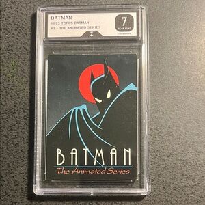 Topps Batman The Animated Series Trading Card #1
Graded 7
